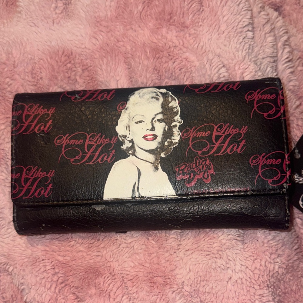 Chic Black and Pink Women's Wallet